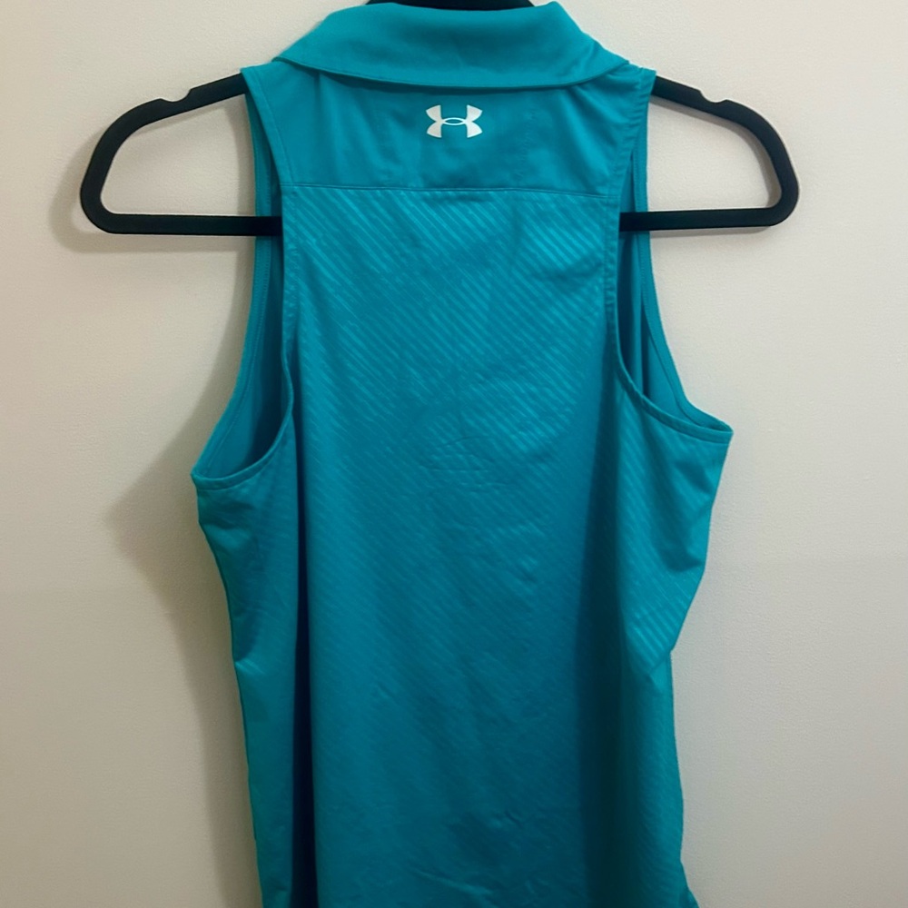 LG Women's Teal Tank Top - Picture 3 of 5